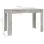Engineered wood dining table in gray, 120x60x76 cm by , Kitchen and dining tables - Ref: Foro24-800436, Price: 79,24 €, Disco...