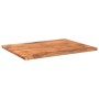 Tablero de mesa rectangular madera maciza acacia 90x50x2,5 cm