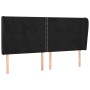 Kopfteil mit hellgrauen Samtohren 183x23x118/128 cm von , Kopf- und Fußteile - Ref: Foro24-3117878, Preis: 106,78 €, Rabatt: %