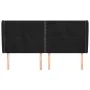 Headboard with light gray velvet ears 183x23x118/128 cm by , Headboards and footboards - Ref: Foro24-3117878, Price: 105,80 €...