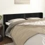 Cabecero de terciopelo negro 183x16x78/88 cm de , Cabeceros y pies de cama - Ref: Foro24-3118690, Precio: 57,68 €, Descuento: %