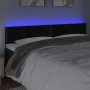 Kopfteil aus schwarzem Samt mit LED 180x5x78/88 cm von , Kopf- und Fußteile - Ref: Foro24-3121534, Preis: 54,40 €, Rabatt: %