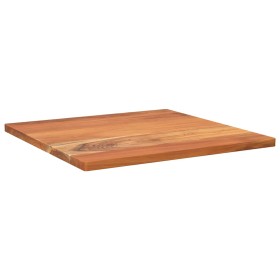 Tablero de mesa cuadrado madera maciza de acacia 50x50x3,8 cm