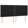 Box spring bed with mattress and LED black velvet 180x200 cm by , Beds and slatted bases - Ref: Foro24-3139519, Price: 569,21...
