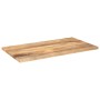 Tablero de mesa rectangular madera maciza mango 120x70x3,8 cm