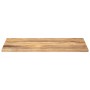 Tablero de mesa rectangular madera maciza mango 120x70x3,8 cm