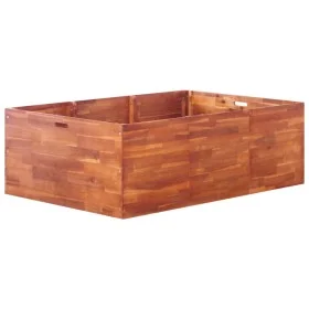 Blumenbeet aus Akazienholz 150x100x50 cm von , Töpfe und Pflanzgefäße - Ref: Foro24-44024, Preis: 167,19 €, Rabatt: %