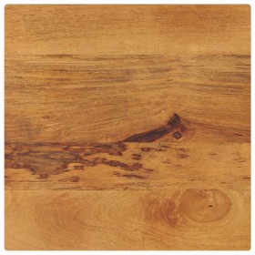 Tablero de mesa cuadrado madera maciza de mango 40x40x3,8 cm