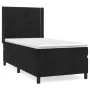 Box spring bed with black velvet mattress 90x200 cm by , Beds and slatted bases - Ref: Foro24-3132599, Price: 311,08 €, Disco...