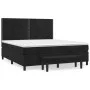 Boxspringbett mit schwarzer Samtmatratze 180x200 cm von , Betten und Lattenroste - Ref: Foro24-3137799, Preis: 586,04 €, Raba...