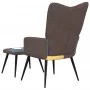 Silla de relax con taburete tela patchwork de , Sillones - Ref: Foro24-328186, Precio: 97,05 €, Descuento: %