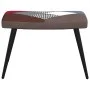 Silla de relax con taburete tela patchwork de , Sillones - Ref: Foro24-328186, Precio: 97,05 €, Descuento: %
