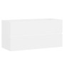 Waschbecken aus weißem Holzwerkstoff von , Badezimmerwaschtische - Ref: Foro24-3071558, Preis: 228,34 €, Rabatt: %