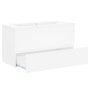 Waschbecken aus weißem Holzwerkstoff von , Badezimmerwaschtische - Ref: Foro24-3071558, Preis: 228,34 €, Rabatt: %