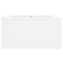 Schrank mit Waschbecken aus glänzend weißer Spanplatte von , Badezimmerwaschtische - Ref: Foro24-3071558, Preis: 228,34 €, Ra...