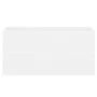 Mueble con lavabo blanco brillante aglomerado de , Tocadores de baño - Ref: Foro24-3071558, Precio: 216,72 €, Descuento: %