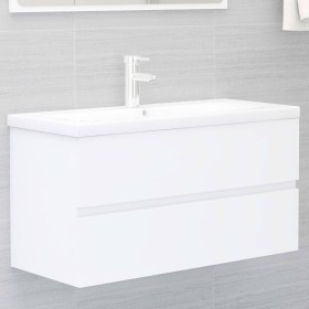 Furniture with white engineered wood sink by , bathroom vanities - Ref: Foro24-3071648, Price: 299,90 €, Discount: %