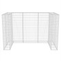 Doppelgabione für Stahlmülleimer 180x100x120 cm von vidaXL, Halterungen für Abfallbehälter - Ref: Foro24-142559, Preis: 146,0...