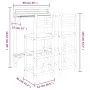 Balkon Barmöbel Set 3-teilig massives Akazienholz von , Gartensets - Ref: Foro24-3116002, Preis: 185,01 €, Rabatt: %