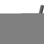 Tumbona plegable de ratán sintético negra de vidaXL, Tumbonas - Ref: Foro24-42946, Precio: 74,83 €, Descuento: %