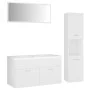 Badmöbel-Set aus weißem Holzwerkstoff von , Badezimmermöbel - Ref: Foro24-3071153, Preis: 285,67 €, Rabatt: %