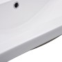 Einbauspüle aus weißer Keramik 91x39,5x18,5 cm von , Sinkt - Ref: Foro24-145063, Preis: 191,02 €, Rabatt: %