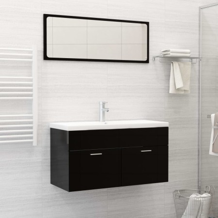 Einbauwaschbecken mit weißem Keramikhahn 91x39x18 cm von , Sinkt - Ref: Foro24-148626, Preis: 272,72 €, Rabatt: %