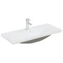 Built-in sink with white ceramic faucet 91x39x18 cm by , Sinks - Ref: Foro24-148626, Price: 259,25 €, Discount: %