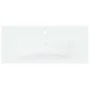 Built-in sink with white ceramic faucet 91x39x18 cm by , Sinks - Ref: Foro24-148626, Price: 259,25 €, Discount: %