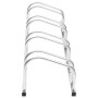 Bicycle rack for 4 bicycles, galvanized steel. by , Bases and supports for storing bicycles - Ref: Foro24-154419, Price: 31,6...