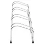 Bicycle rack for 4 bicycles, galvanized steel. by , Bases and supports for storing bicycles - Ref: Foro24-154419, Price: 36,0...