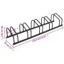 Bicicletero para 5 bicicletas acero negro de , Bases y soportes para almacenar bicicletas - Ref: Foro24-154425, Precio: 46,95...