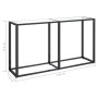 Konsolentisch aus gehärtetem transparentem Glas 140x35x75,5cm von , Seitentische - Ref: Foro24-331674, Preis: 57,83 €, Rabatt: %