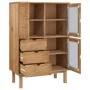 Solid pine wood sideboard 85x43x125 cm by , Sideboards - Ref: Foro24-351306, Price: 311,25 €, Discount: %