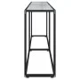 White marble tempered glass console table 200x35x75.5 cm by , Side tables - Ref: Foro24-331688, Price: 83,11 €, Discount: %
