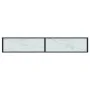 White marble tempered glass console table 200x35x75.5 cm by , Side tables - Ref: Foro24-331688, Price: 83,11 €, Discount: %