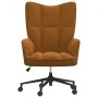 Brown Velvet Relaxation Chair by , Armchairs - Ref: Foro24-328180, Price: 139,55 €, Discount: %