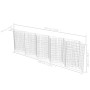 Gabion wall basket galvanized steel 300x30x100 cm by vidaXL, fence panels - Ref: Foro24-142537, Price: 110,47 €, Discount: %