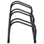 Bicycle rack for 3 bicycles black steel by , Bases and supports for storing bicycles - Ref: Foro24-154423, Price: 30,70 €, Di...