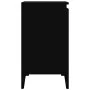 Armario para lavabo madera contrachapada negro 58x33x60 cm de , Tocadores de baño - Ref: Foro24-821261, Precio: 46,72 €, Desc...