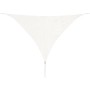 HDPE triangular sail awning 5x5x5 m white by vidaXL, Umbrellas - Ref: Foro24-43019, Price: 31,97 €, Discount: %