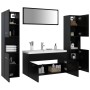 Badezimmermöbelset aus schwarzer Spanplatte von , Badezimmermöbel - Ref: Foro24-3071244, Preis: 398,90 €, Rabatt: %