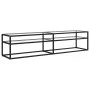 Mueble para TV vidrio templado transparente 180x40x40,5 cm de , Muebles TV - Ref: Foro24-331722, Precio: 129,18 €, Descuento: %