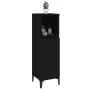 Black plywood bathroom cabinet 30x30x100 cm by , Bathroom furniture - Ref: Foro24-819813, Price: 63,75 €, Discount: %