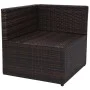5-piece garden furniture set and brown synthetic rattan cushions by vidaXL, Garden sets - Ref: Foro24-43109, Price: 365,73 €,...