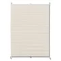Pleated Window Blind 60X100cm Cream by , Blinds and blinds - Ref: Foro24-240625, Price: 25,24 €, Discount: %