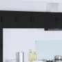 Armario de cocina mural con estante Negro 40 x 31 x 40 cm