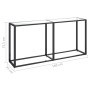 Transparenter Konsolentisch aus gehärtetem Glas, 160 x 35 x 75,5 cm von , Seitentische - Ref: Foro24-331678, Preis: 80,27 €, ...