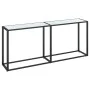 Konsolentisch aus gehärtetem Glas aus weißem Marmor, 180 x 35 x 75,5 cm von , Seitentische - Ref: Foro24-331684, Preis: 73,43...
