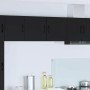 Armario de cocina mural con estante 2 pcs Negro 40 x 31 x 40 cm en Armarios de cocina | Comprar online en Foro24